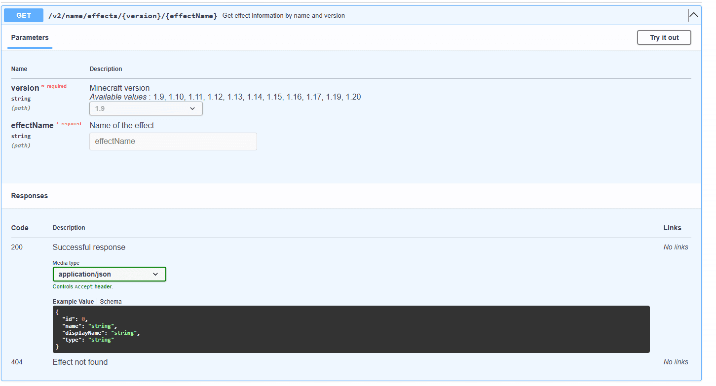 Minecraft Items API v2 Image 3